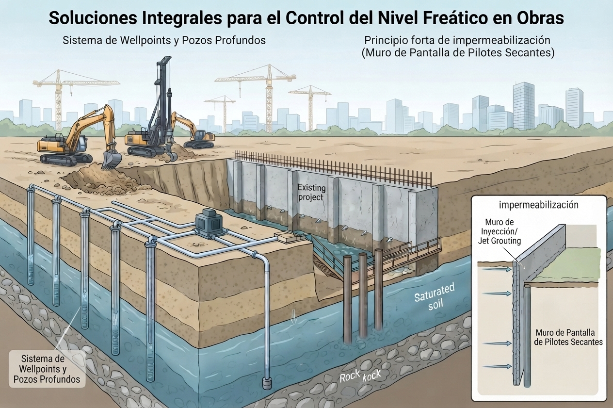 explicacion de tecnicas bajo nivel freatico explicacion de tecnicas bajo nivel freatico